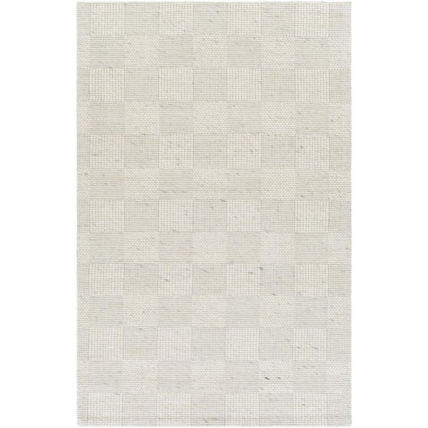 Livabliss Wrenley Cream Geometric 9 ft. x 12 ft. Indoor Area Rug