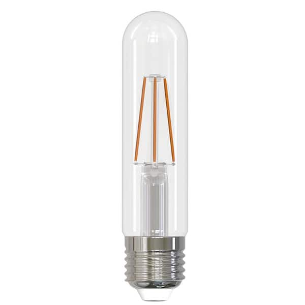 Bulbrite 25-Watt Equivalent Soft White Light T9 (E26) Medium Screw Base Dimmable Clear LED Light Bulb (2 Pack)