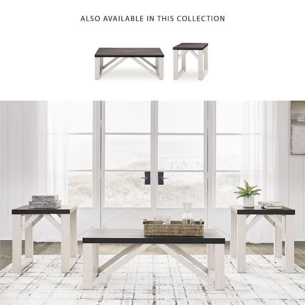 Signature DESIGN BY ASHLEY Dorrinson 47.25 in. White/Gray