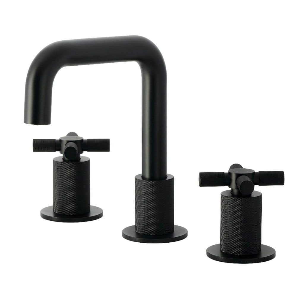 Convergent Deck Mount 2-Handle 8 in. Widespread Bathroom Sink Faucet in Matte Black price history on PriceWatchPro