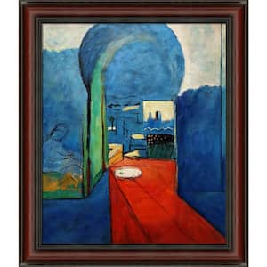 Entrance to the Kasbah by Henri Matisse Grecian Wine Framed Travel Oil Painting Art Print 25 in. x 29 in.