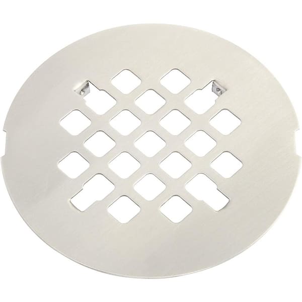 Dyiom Recessed Shower Hood, Round Shower Drain Filter Grid, Replacement Cap for Durability