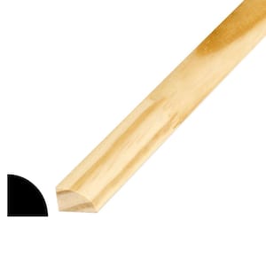 WM 102 11/16 in. x 11/16 in. x 96 in. Pine Finger-Jointed Quarter Round Moulding