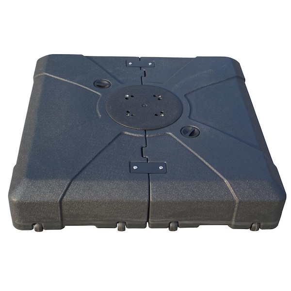KOZYARD Outdoor 170 lb. Large Patio Umbrella Base/Stand for Patio & Deck Mobile Sun Shade in Black (Square 33"x33")