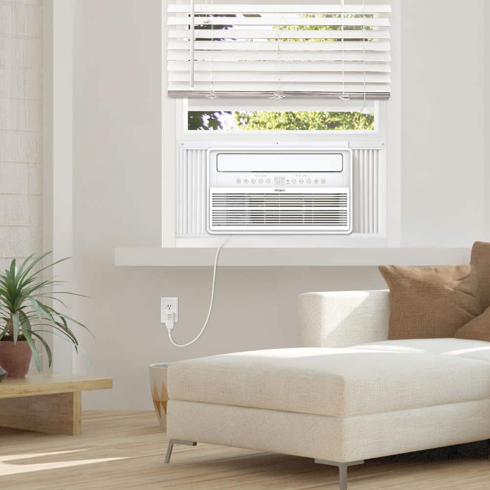 10,000 BTU White Window Inverter Air Conditioner with Remote Control