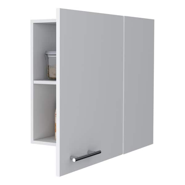 Classic 19.70 in. W x 13.10 in. D x 23.60 in. H Bathroom Storage Wall Cabinet in White with Door