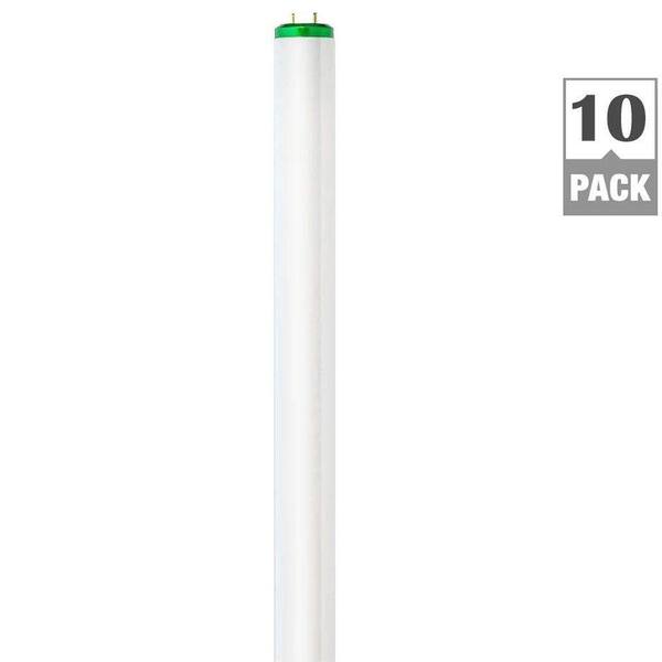 Philips 40-Watt 4 ft. Supreme Linear T12 Fluorescent Light Bulb, Cool White (10-Pack)