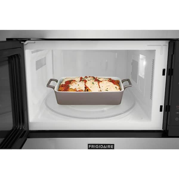 2.2 cu ft 24 in Electric Built-In Microwave with Sensor Cook in Stainless Steel