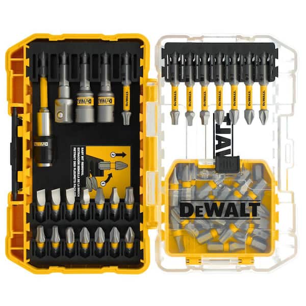 DW-123 50° 56° 2本セット DEWALT MAXFIT ULTRA 1/4 in. Hex Steel Screwdriving Bit Set (50
