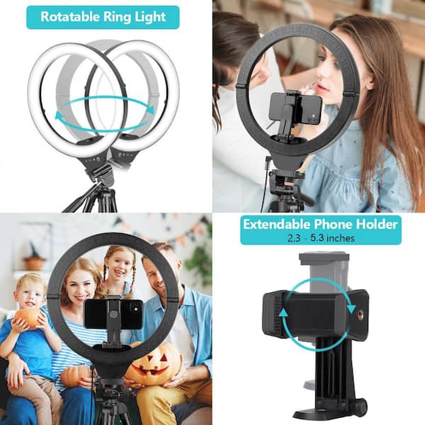 Ahfiwaso 14 Ring Light with 50 Extendable Tripod Stand LED