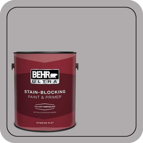 BEHR ULTRA 1 gal. #MQ5-04 Classy Extra Durable Flat Interior Paint & Primer