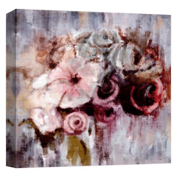 PTM Images Abstract Bouquet'' Canvas Abstract Wall Art 15 in. x 15 in.