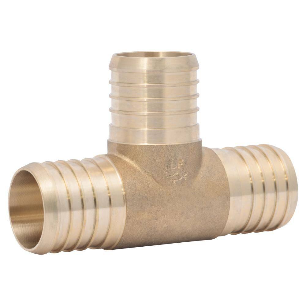 1-1/2 in. PEX Barb Brass Tee Fitting price history on PriceWatchPro