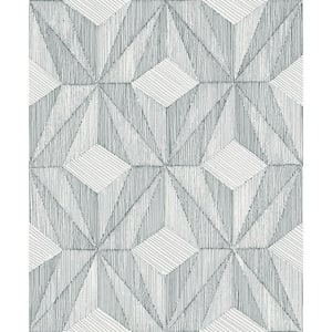 Paragon Slate Geometric Slate Wallpaper Sample