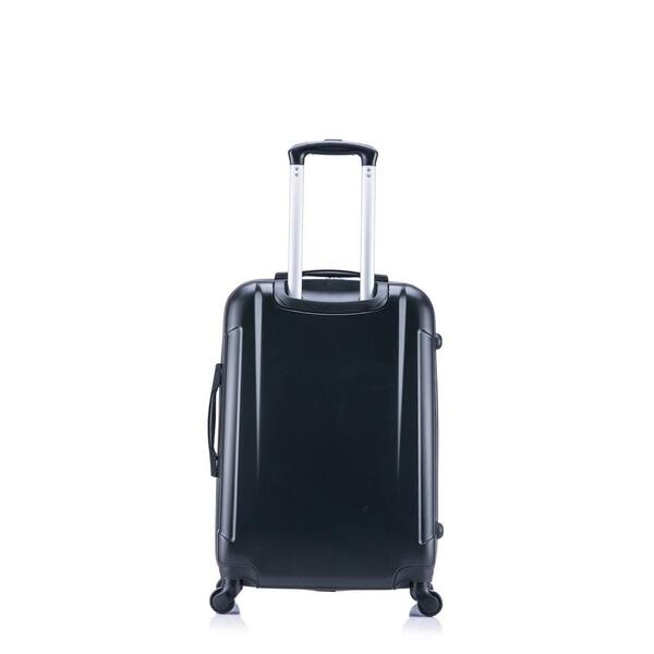 InUSA Pilot lightweight hardside spinner 24 in. Charcoal IUPIL00M
