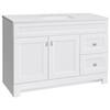 Sedgewood 48.5 in. White Bath Vanity - Home Decorators