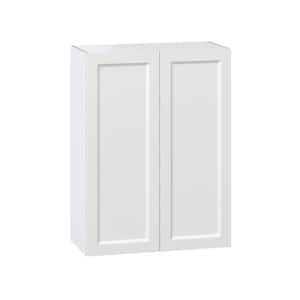 30 in. W x 40 in. H x 14 in. D Alton Painted Bright White Recessed Assembled Wall Kitchen Cabinet