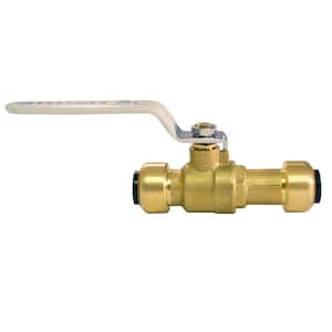 1/2 in. Brass Push-to-Connect Slip Ball Valve