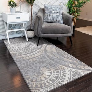 AnnHomeArt Abstract Particles Area Rug Runner Rug Modern Carpet 7'x3'3''