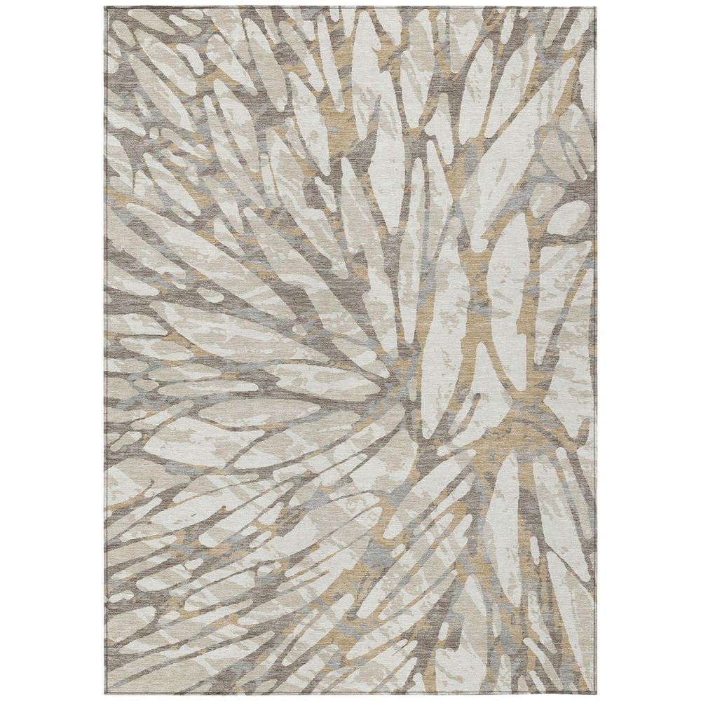 Chantille Machine Washable Indoor/Outdoor Abstract ACN2651 Ivory 8 ft. x 10 ft. Area Rug price history on PriceWatchPro