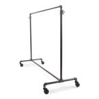 Gray Steel Clothes Rack 43 in. W x 72 in. H