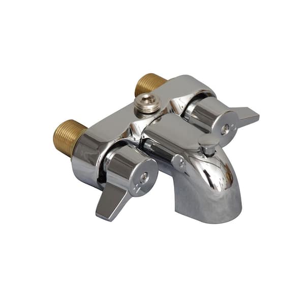 Barclay Polished Chrome Bathtub Spout with Diverter Barclay Polished Chrome Bathtub Spout with Diverter