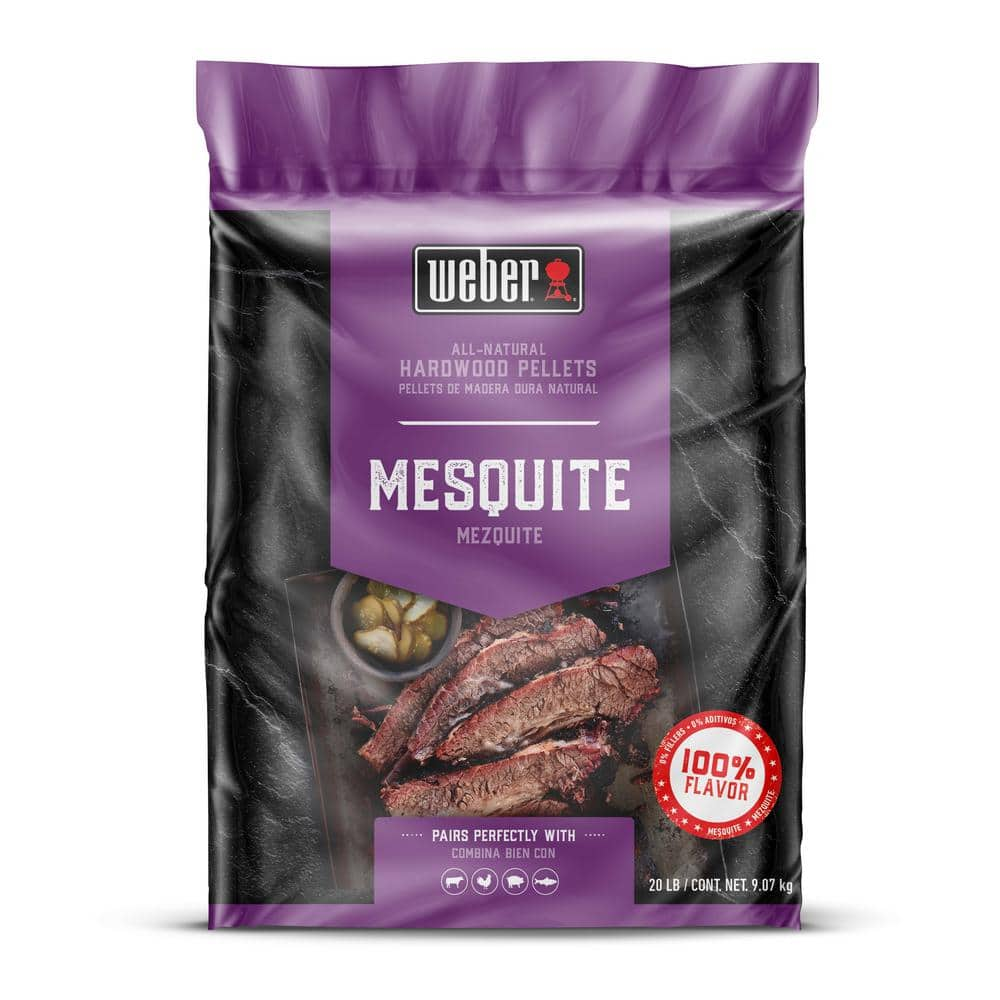 Weber Mesquite All-Natural Hardwood Pellets