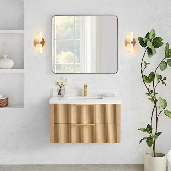 ROSWELL Barcelona 36 in. W x 22 in. D x 21.7 in. H Single Sink