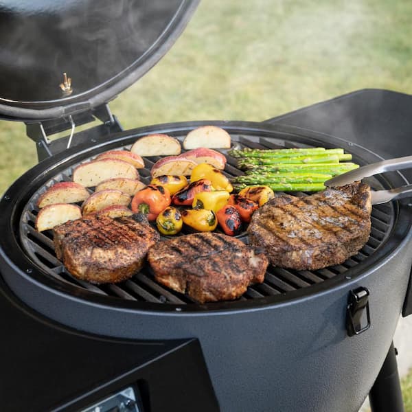 Akorn Auto-Kamado 20-inch Digital WiFi Charcoal Grill in Gray
