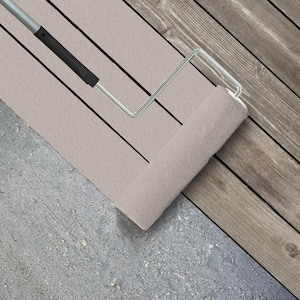 1 gal. #N150-1 Mocha Ice Textured Low-Lustre Enamel Interior/Exterior Porch and Patio Anti-Slip Floor Paint
