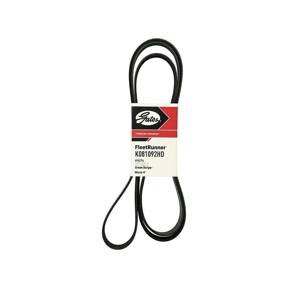 Gates FleetRunner Heavy Duty Micro-V Belt - Fan, Alternator and Air ...