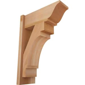 8 in. x 26 in. x 18 in. Western Red Cedar Merced Traditional Smooth Outlooker