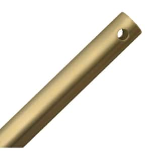 36 in. Warm Brass Extension Downrod