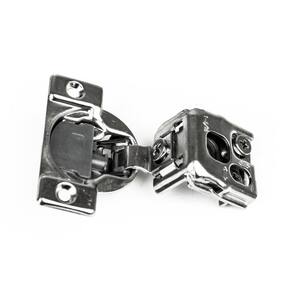 105-Degree 1-5/16 in. (35 mm) Overlay Soft Close Face Frame Cabinet Hinges with Installation Screws (15-Pairs)