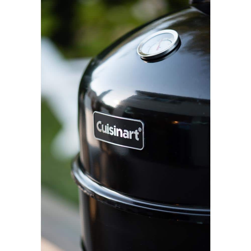 Cuisinart 16" Black Vertical Charcoal Smoker