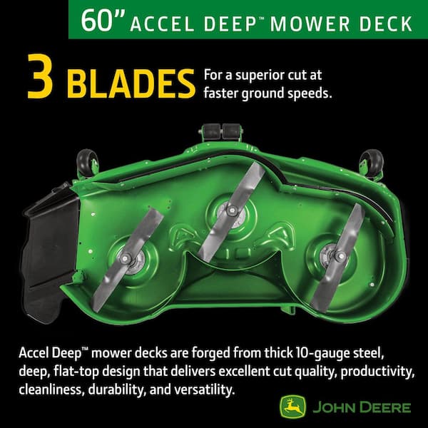 John Deere Z515E 60 24 HP V-Twin ELS Gas Dual Hydrostatic Zero