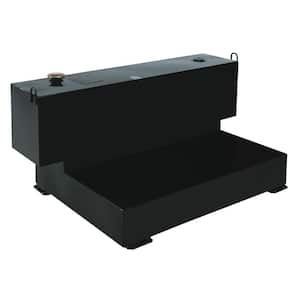 Jobox Short-Bed L-Shaped Steel Liquid Transfer Tank in Black