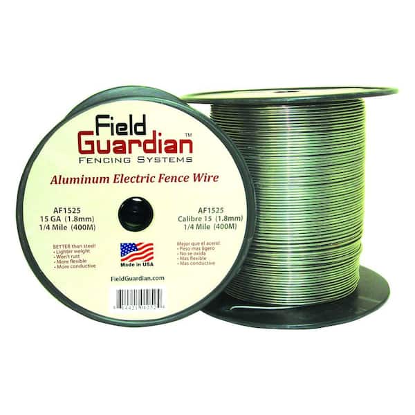 Aluminum Electric Fence Wire for Garden Fence, Electric Fence, 1/4 Mil