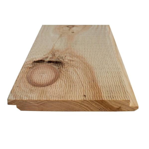 1 in. x 8 in. x 6 ft. Premium Shiplap Reversible Pattern