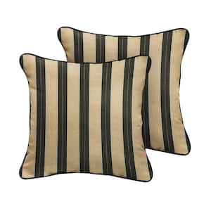 24 in. x 24 in. Outdoor Pillow Inserts, Waterproof Decorative Throw Pillows  Insert, Square Pillow Form (Set of 2) B0BV25PWR4 - The Home Depot