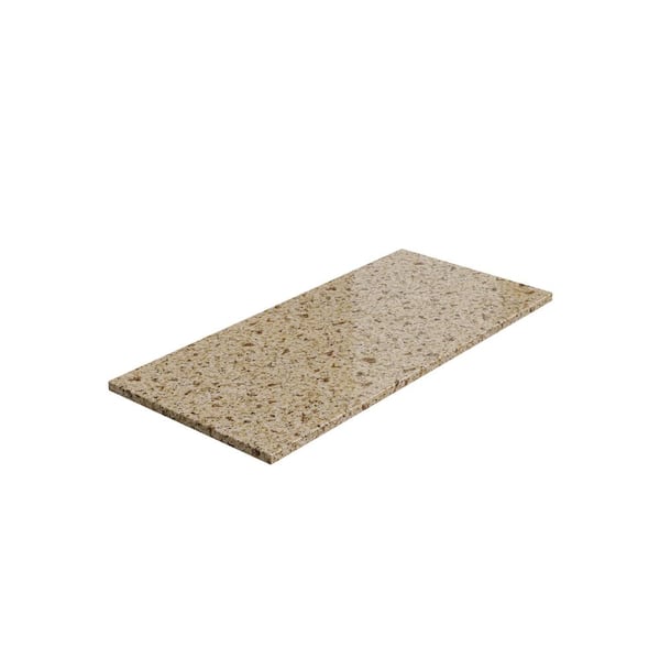 NewAge Products 5 ft. Solid Surface Countertop in Gold Sand Granite