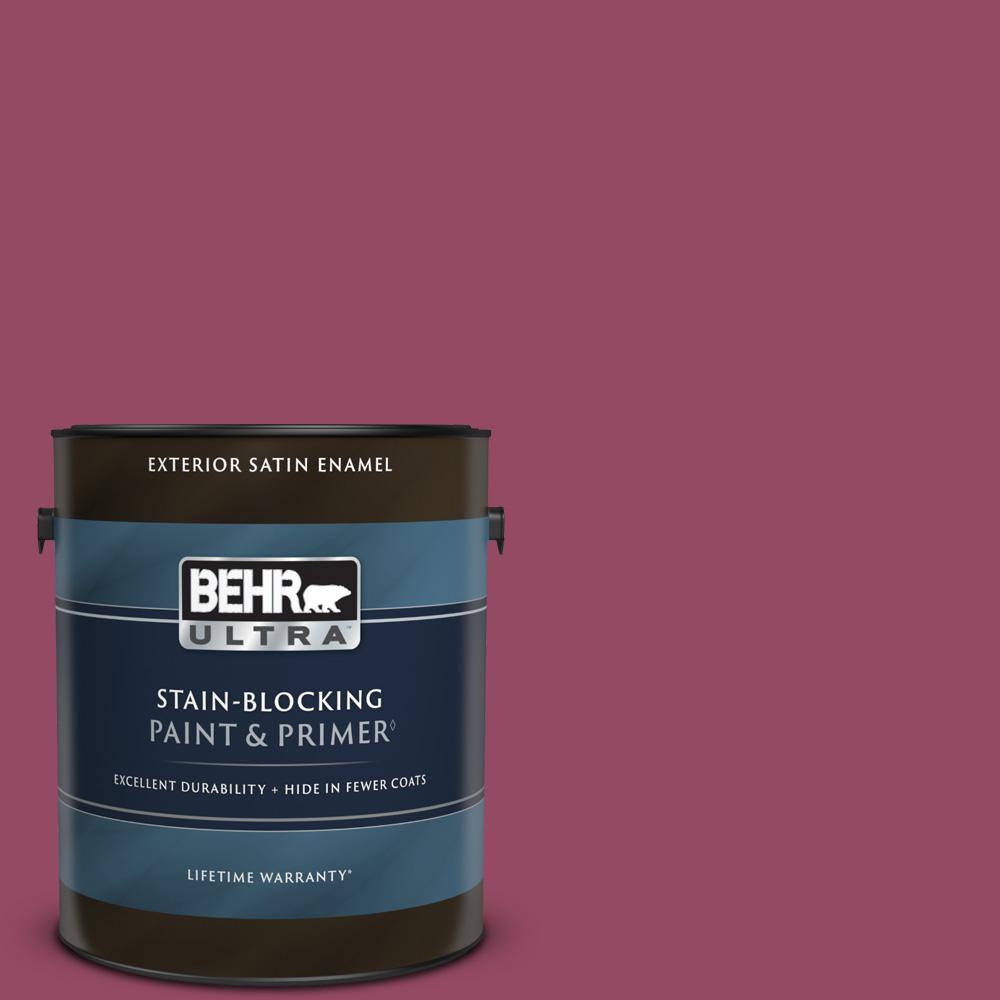 BEHR ULTRA 1 gal. P1207 Glitterati Satin Enamel Exterior Paint