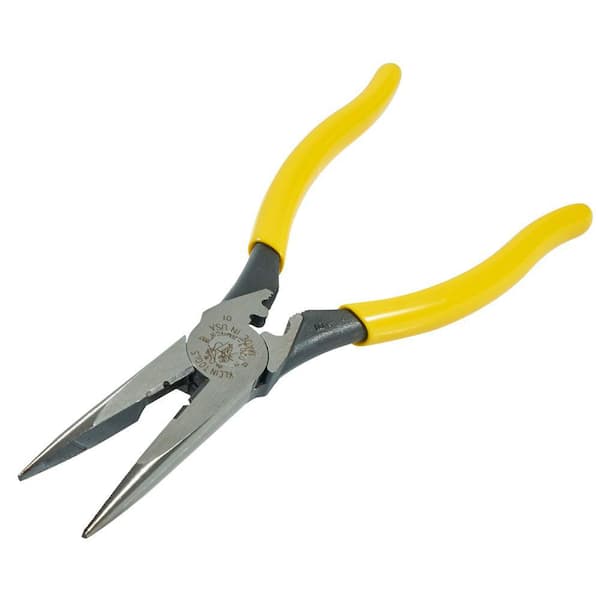 https://images.thdstatic.com/productImages/d697554f-b8da-4207-b77f-5659ee5bd2f0/svn/klein-tools-electrician-s-needle-nose-pliers-d203-8ncr-40_600.jpg