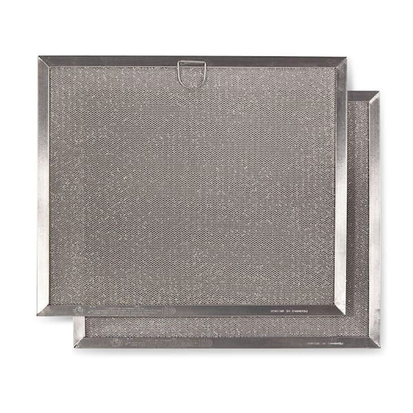 Broan-NuTone NSP1 Series Range Hood Externally Vented Aluminum Replacement Filter 2 Pack