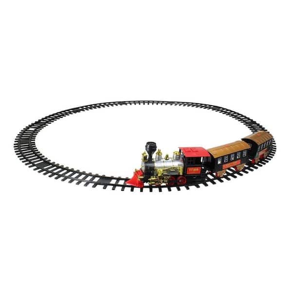 Northlight 12 in. Battery Operated Plastic Christmas Train Set