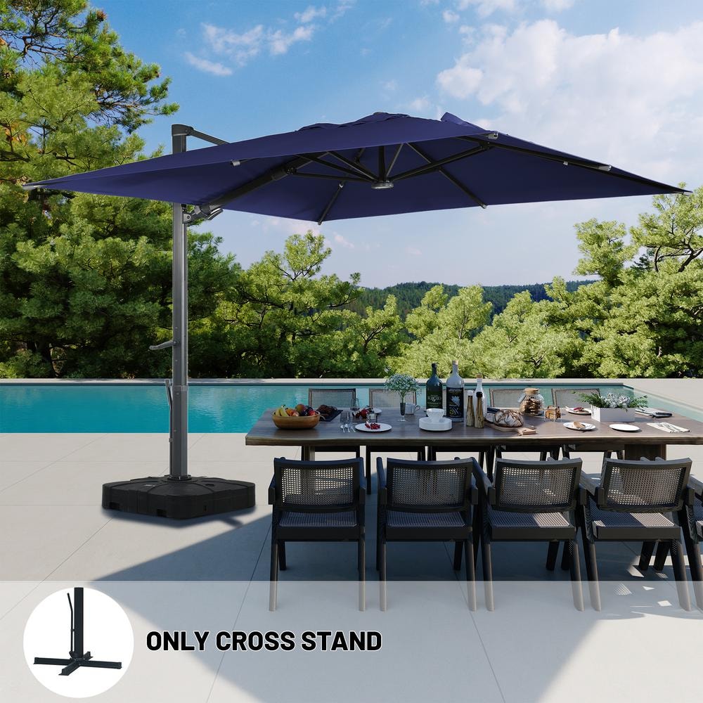 Boyel Living 10x10 ft. 360°Rotation Square Cantilever Patio