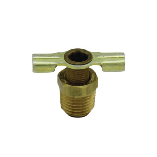 1/4 in. Compressor Tank Drain Cock (2-Pack)