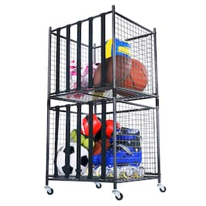 LTMATE 350 lbs. Weight Rack Capacity Sports Storage Rack Organization for  Dumbbells Kettlebells Yoga Mat and Balls HDP026DM - The Home Depot