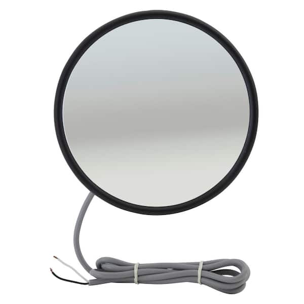 Grote Round Convex Mirrors with Center-Mount Ball-Stud-8 in., Heated Mirror