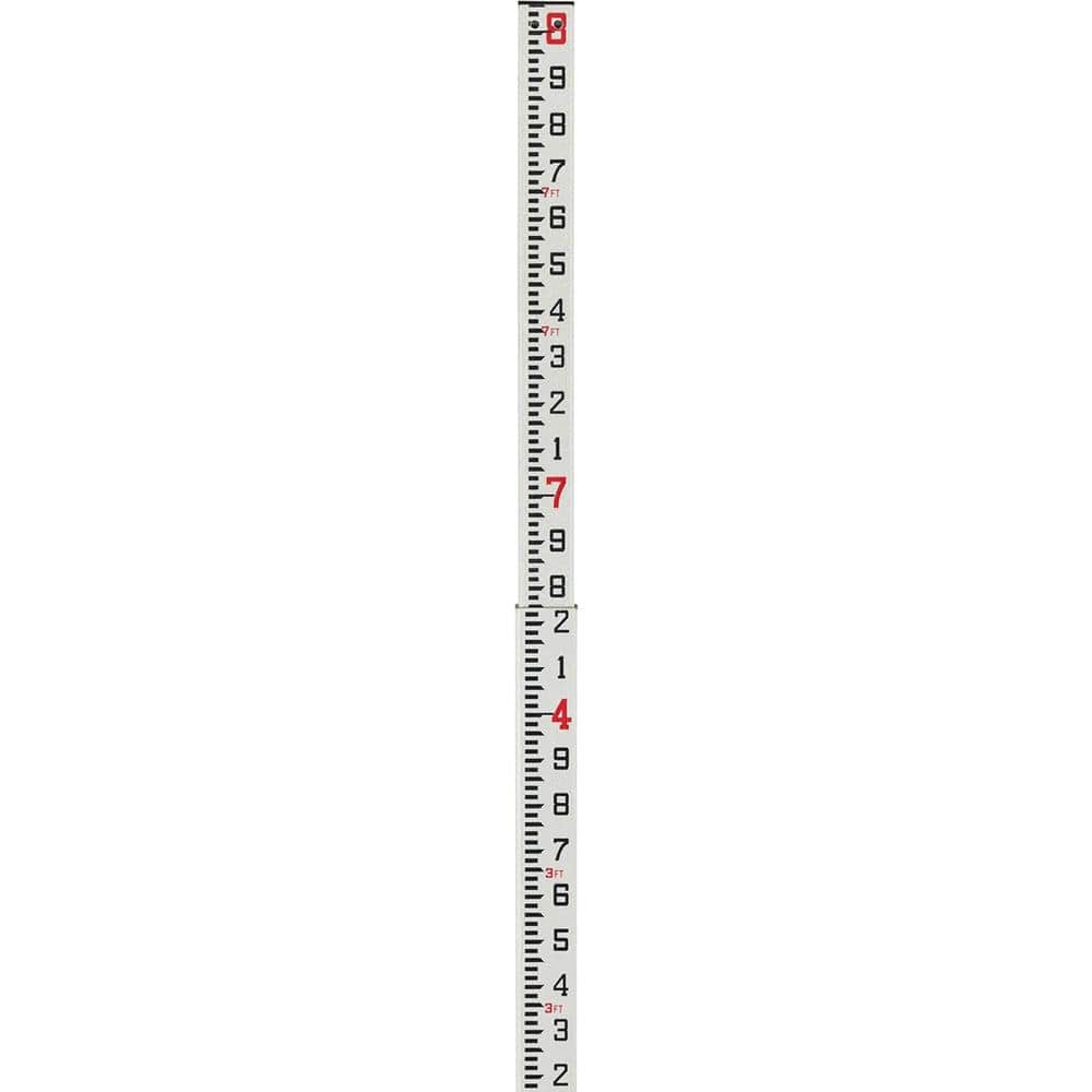 16 ft. Fiberglass Rectangular Telescoping Rod Feet/10ths